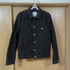 美品 NANO universe ナノユニバース 黒デニムジャケット Lサイズ