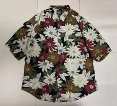 90sドッカーズ　半袖花柄シャツ　Levis リーバイス　DOCKERS
