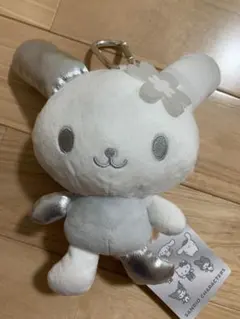 サンリオキャラクターズ シルバー がま口ポーチ ウサハナ