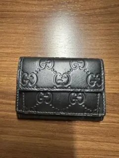 美品‼️GUCCIシマレザー財布値下げ中‼️