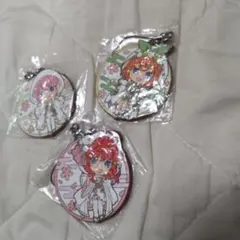 五等分の花嫁 ラバーストラップ 3点セット