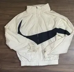 【美品試着一回】Nike ナイロンジャケット メンズL オフホワイト