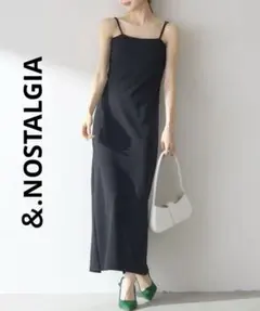 ◉極美品◉ ＆.NOSTALGIA カップ付きキャミワンピースのサムネイル