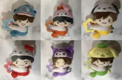 なにわ男子×サンリオ LoppiHMV限定 クリップマスコット6体セット