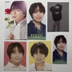 大西流星 なにわ男子 Myojo ポポロ 厚紙 カード 雑誌 デタカ