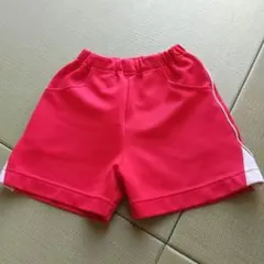 ジャクエツ　赤い体操服　ショートパンツ　130 保育園　幼稚園