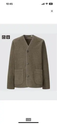 UNIQLO カーディガン XXL オリーブグリーン