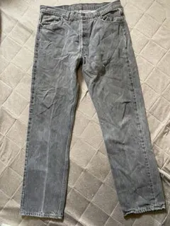 90's USA製 先染めブラックLEVI'S 501