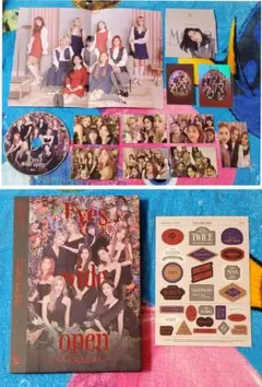 TWICE twice eyeswideopen トレカ CD ユニット 1