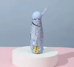 折りたたみ傘 晴雨兼用 UVカット日傘紫外線雨傘 コンパクト軽量折り畳み傘ブルー