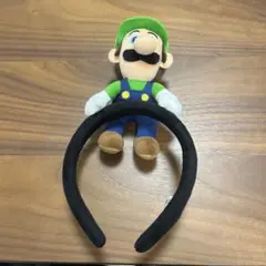 ルイージ ヘアバンド ぬいぐるみ付き　USJ