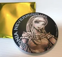 スーパーダンガンロンパ 2 喜怒哀楽缶バッジ　15周年記念展 スーパーダンガンロンパ2 ソニア 15周年記念展 喜怒哀楽 スクエア缶
