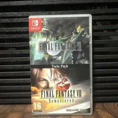 美品★FINAL FANTASY VII VIII Twin Pack