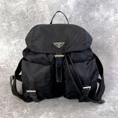 y2k archive PRADA back pack black nylon