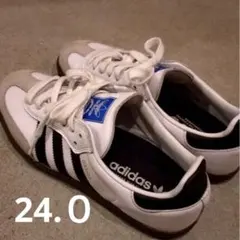 adidas Samba ホワイト/ブラック スニーカー