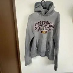 【ヴィンテージ】アバクロAbercrombie & Fitch パーカー グレー