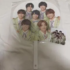 なにわ男子 集合うちわ ましかくフォトセット