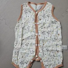 花柄ベビースリーパー Sサイズ 80くらいまで