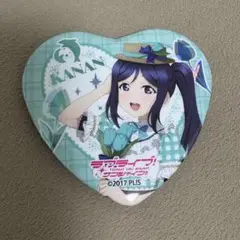ラブライブ！サンシャイン!! Aqours GIGO ハート缶バッジ 松浦果南