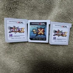 ☆激安☆3DS パズドラZ モンスターハンターX 3本セット まとめ売り