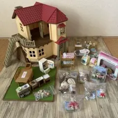 シルバニアファミリー ハウス人形家具セット【まとめ売り】