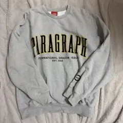 Paragraph スウェット トレーナー グレーのサムネイル