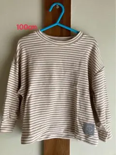 ストライプ 長袖 100cm