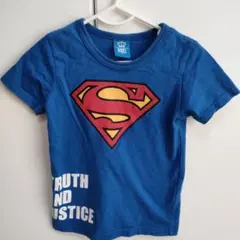 スーパーマンロゴ Tシャツ 110サイズ