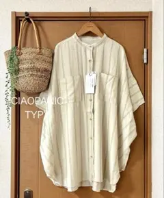 新品！CIAOPANIC TYPY 5500円→2190円 リネンレーヨンシャツのサムネイル