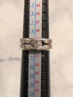 ティファニー ダブルライン グルーブドリング リング 指輪 sv925 9号