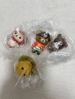 リラックマ フィギュアキーチェーン 全4種　【コンプリート】