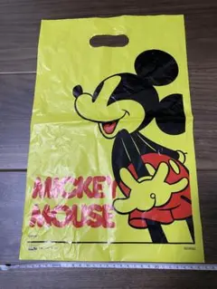 ミッキーマウス ショップ袋 ビニール袋 ディズニー