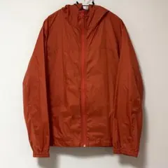 UNIQLO ウィンドブレーカー メンズ オレンジ サイズＬ