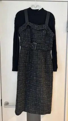 31 Sons de mode トランテアン ツイードワンピース 上品 きれいめ