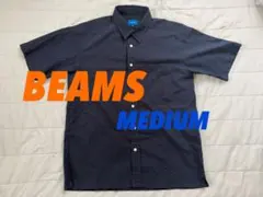 【USED】BEAMS シアサッカー　シャツ　Mのサムネイル