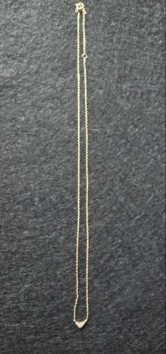 agete ダイヤネックレス　40cm