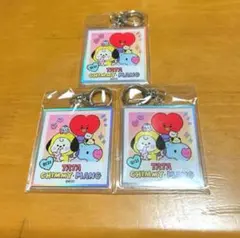 TATA CHIMMY MANG オーロラアクリルキーホルダー BT21