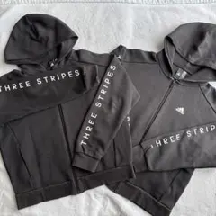 ＭとＬ　adidas ジップアップパーカー 2枚セット