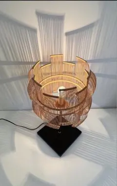 美品】 照明作家 谷俊幸 テーブルランプ SEN 千 和モダン 間接照明 