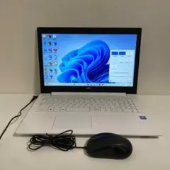 Y92 NECノートパソコンSSDメモリ8G高速 Windows11オフィス付き