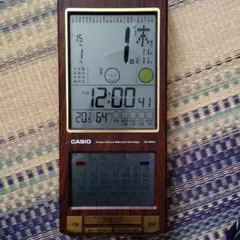 CASIO IDC-900J デジタル時計 ウッド調 動作確認済】CASIO カシオ 置時計 IDC-900NJ 木目調 電波時計 - メルカリ