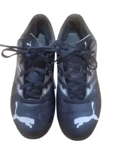 Puma サッカーシューズ トレーニングシューズ ブラック/ホワイト 24cm