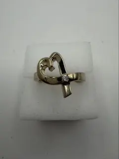 Tiffany ハート リボン リング #12シルバー SV925 750 - メルカリ
