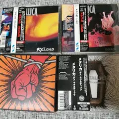 メタリカ　METALLICA　4枚　日本盤