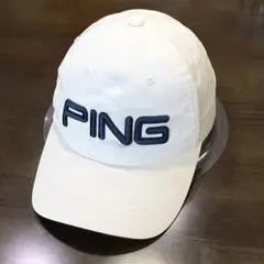 PING ゴルフ キャップ メンズ ホワイトのサムネイル