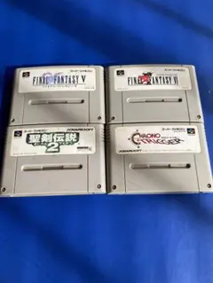 スクウェア　名作　RPG￼４本セット（FF5、FF6、聖剣2、クロトリ）　SFC