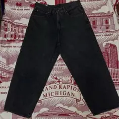 GAP スーパーバギーデニム w31L30 ブラック