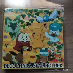 デコキャラシールホルダー 2024年 春 新作 おまけ付き ポケモンパンシール