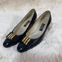 BALLY ヒールパンプス　24.5cm