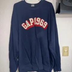 GAP 1969ロゴ 裏毛スウェット M ネイビー/IZ312 - メルカリ